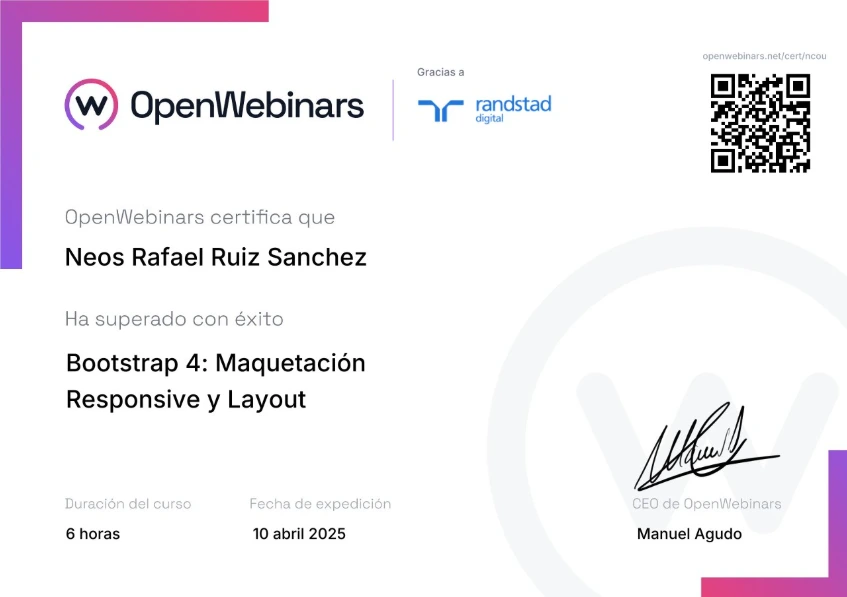 Bootstrap Certificate